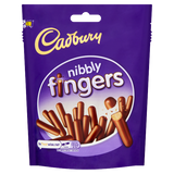 Cadbury Milk Chocolate Nibbly Fingers Pouch 125g