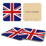 Union Jack Coaster 4"x4" One Coaster