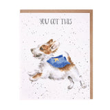Super Dog' terrier card
