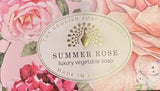 English Soap Co. Summer Rose Luxury Soap Bar 190g