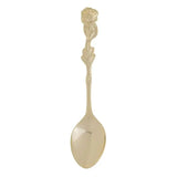 Demi Spoon, Rose Design , Gold Plated