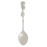 Demi Spoon, Rose Design , Stainless Steel