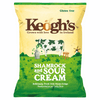 Keogh's Shamrock & Sour Cream Crisps 40g