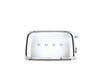 Smeg 4 Slice Toaster Chrome -Long Wide Slot