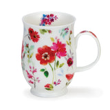 Dunoon Suffolk Floral Harmony Red Mug