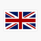Union Jack Car Decal 4.5 X 2.5