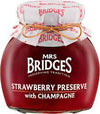 Mrs Bridges Strawberry Preserve With Champagne 113g