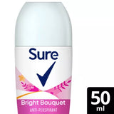 Sure Anti-Perspirant Bright Bouquet Dry Roll on 50ml