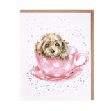 Wrendale 'Teacup Pup' Dog Card
