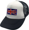 Union Jack Trucker Baseball Cap Blue