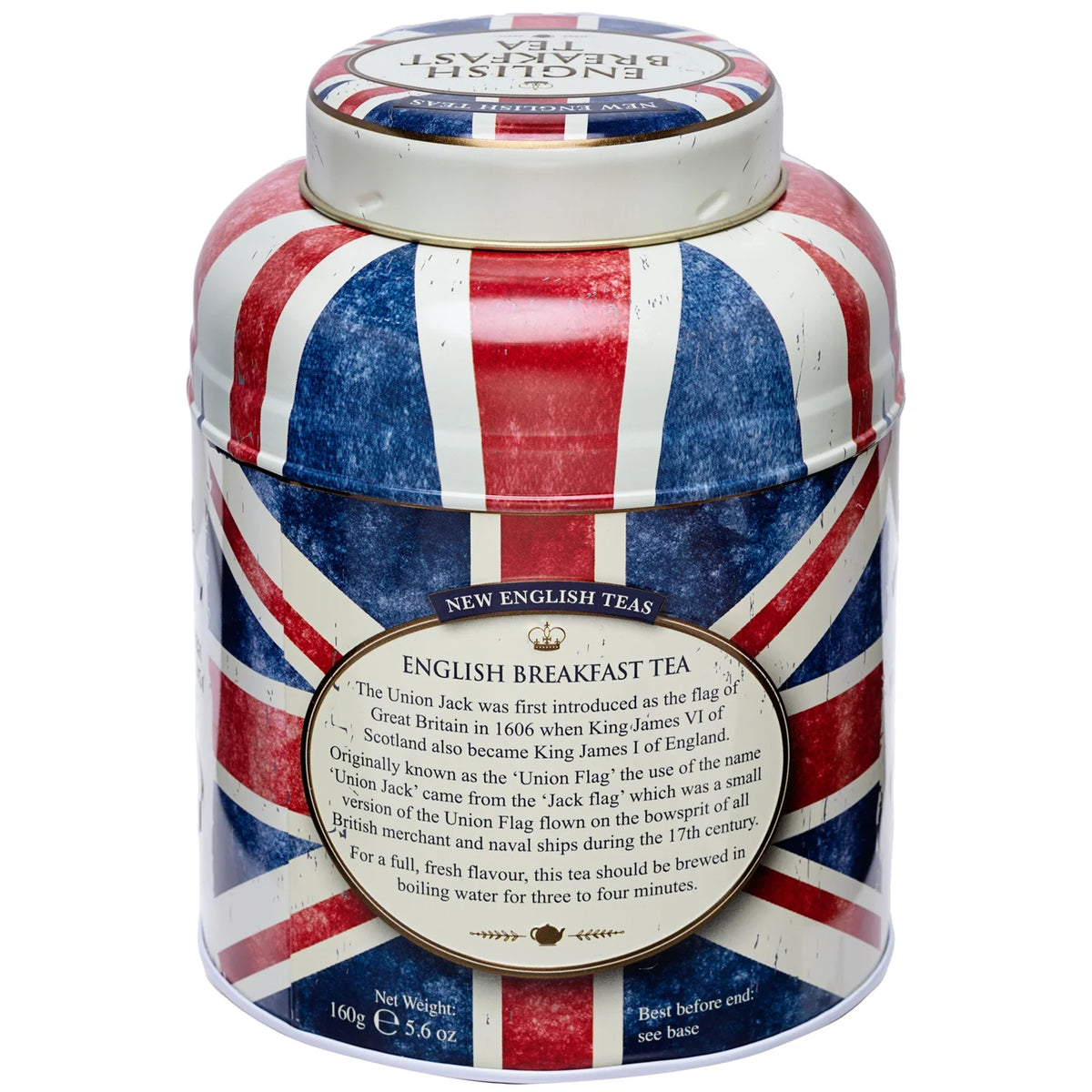 New English Teas Retro Union Jack Tea Caddy 80 teabags – Taste Of Britain