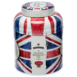 New English Teas Retro Union Jack Tea Caddy 80 teabags