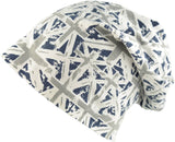 Union Jack Grey Slouch Beanie Hat