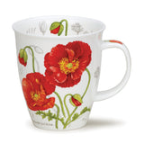 Dunoon Nevis Botanical Sketch Poppy Mug