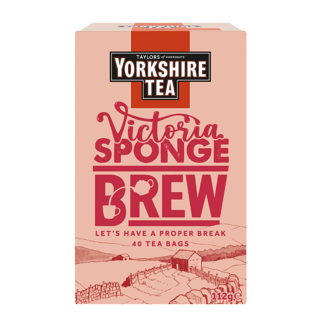 Yorkshire Tea Victoria Sponge 40 bags ***NEW*** – Taste Of Britain