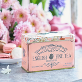 New English Teas Vintage Floral Classic Tea Tin 40bgs
