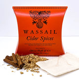 Oliver Pluff Wassail Cider Spices Pack - (Makes 1 Gallon)