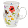 Dunoon Suffolk Shape Wayside Poppy Mug 11oz