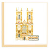 Quilled Westminster Abbey Greeting Card