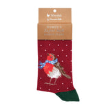 Wendale 'Season's Tweetings' Robin Socks