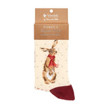 Wrendale Christmas Socks Winter Hare