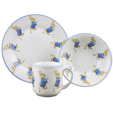 Beatrix Potter Peter Rabbit Blue Breakfast Set