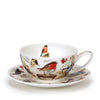 Dunoon Teacup & Saucer Bird Life fine Bone China