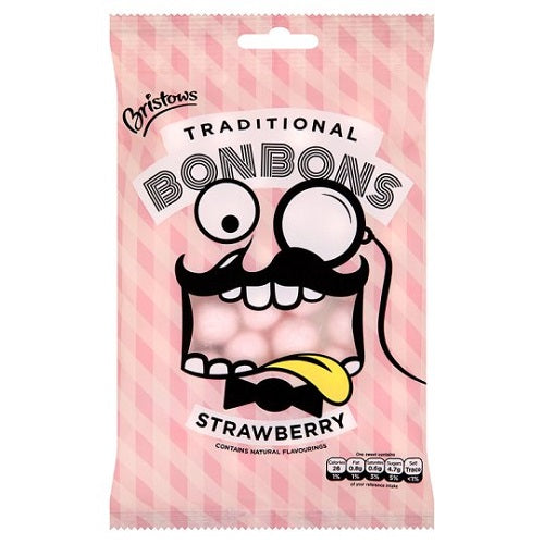 Bristows Traditional Strawberry BonBons 150g – Taste Of Britain