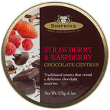 Simpkins strawberry & Raspberry 175g