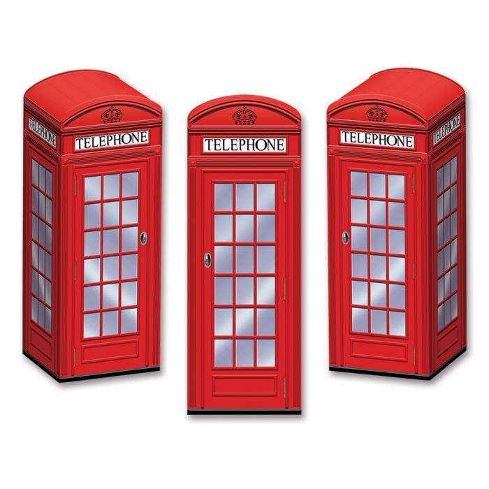 Phone Box Phone Box Favor Boxes 3 per pack – Taste Of Britain