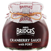 Mrs. Bridges Cranberry Sauce with Port 113g