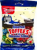Walkers Assorted Toffees and Chocolate Eclairs 150g