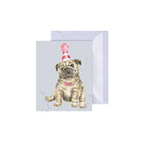 Wrendale 'Another Wrinkle' Pug Enclosure Card