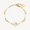 Brosway Gold Finish Lucky Charm Crystal Bracelet