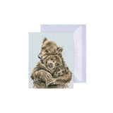 Wrendale 'Bear Hugs' Bear Enclosure Card