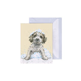 Wrendale 'Birthday Bubbles' Dog Enclosure Card