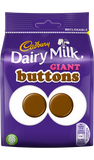Cadbury Chocolate Buttons Giant Bag 119g