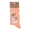 Wrendale Socks 'Diet Starts Tomorrow' Hamster
