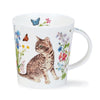 Dunoon Lomond Floral Cats Tabby