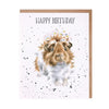 Wrendale 'Guinea Pig Wishes' Guinea Pig Birthday Card