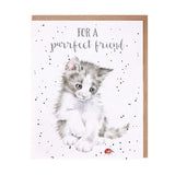 Wrendale 'Ladybird' Cat Friendship Card