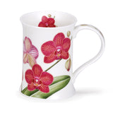 Orchidacea Dark Pink Dunoon Fine-bone China Mug