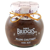 Mrs Bridges Plum Chutney with Ale 10.oz