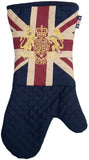Union Jack Oven Glove (one) with the Royal Crest