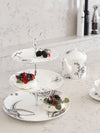 Sarah Horne "Cotswold Grasslands" 3 Tier Cake Stand