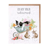 Wrendale 'Sleeping on the Job' Dog Retirement Card