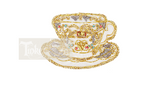 Decoration - White Royal Teacup
