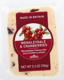 Cheese - Wensleydale with Cranberries 150g (Please add ice pack for shipping)