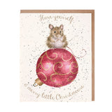 Wrendale Christmouse Christmas Card 8pk