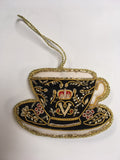 Decoration Black Teacup